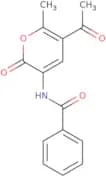 N-(5-Acetyl-6-methyl-2-oxo-2H-pyran-3-yl)benzamide