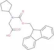 2-{Cyclopentyl[(9H-fluoren-9-ylmethoxy)carbonyl]amino}acetic acid