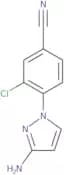 4-(3-Amino-1H-pyrazol-1-yl)-3-chlorobenzonitrile