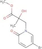 Methyl 3-(5-bromo-2-oxo-1,2-dihydropyridin-1-yl)-2-hydroxy-2-methylpropanoate