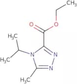 Ethyl 5-methyl-4-(propan-2-yl)-4H-1,2,4-triazole-3-carboxylate