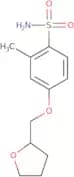 2-Methyl-4-(oxolan-2-ylmethoxy)benzene-1-sulfonamide