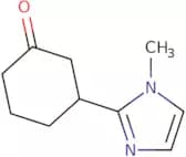 3-(1-Methyl-1H-imidazol-2-yl)cyclohexan-1-one