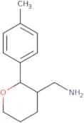 [2-(4-Methylphenyl)oxan-3-yl]methanamine