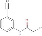 2-Bromo-N-(3-ethynylphenyl)acetamide