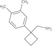 [1-(3,4-Dimethylphenyl)cyclobutyl]methanamine