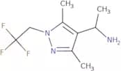 1-[3,5-Dimethyl-1-(2,2,2-trifluoroethyl)-1H-pyrazol-4-yl]ethan-1-amine