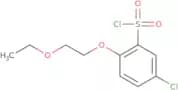 5-Chloro-2-(2-ethoxyethoxy)benzene-1-sulfonyl chloride