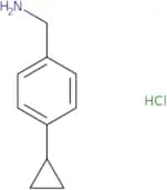 (4-Cyclopropylphenyl)methanamine hydrochloride