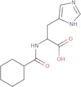 (2S)-2-(Cyclohexylformamido)-3-(1H-imidazol-4-yl)propanoic acid