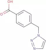 4-[(1H-1,2,3-Triazol-1-yl)methyl]benzoic acid