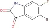 5-Bromo-6-fluoroindoline-2,3-dione