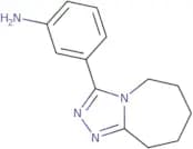 3-{5H,6H,7H,8H,9H-[1,2,4]Triazolo[4,3-a]azepin-3-yl}aniline
