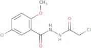 5-Chloro-N'-(2-chloroacetyl)-2-methoxybenzohydrazide