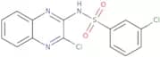3-Chloro-N-(3-chloroquinoxalin-2-yl)benzene-1-sulfonamide
