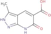 6-Hydroxy-3-methyl-1H-pyrazolo[3,4-b]pyridine-5-carboxylic acid