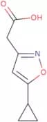 2-(5-Cyclopropyl-1,2-oxazol-3-yl)acetic acid