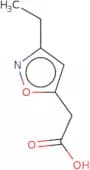2-(3-Ethyl-1,2-oxazol-5-yl)acetic acid