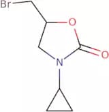 5-(Bromomethyl)-3-cyclopropyl-1,3-oxazolidin-2-one