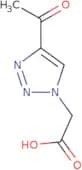 2-(4-Acetyl-1H-1,2,3-triazol-1-yl)acetic acid
