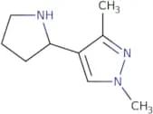 1,3-Dimethyl-4-(pyrrolidin-2-yl)-1H-pyrazole