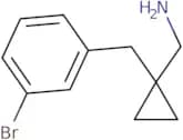 (1-[(3-Bromophenyl)methyl]cyclopropyl)methanamine