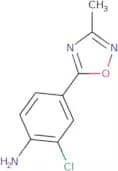 2-Chloro-4-(3-methyl-1,2,4-oxadiazol-5-yl)aniline