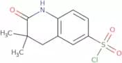 3,3-Dimethyl-2-oxo-1,2,3,4-tetrahydroquinoline-6-sulfonyl chloride