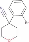 4-(2-Bromophenyl)oxane-4-carbonitrile