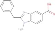 2-Benzyl-1-methyl-1H-1,3-benzodiazole-5-carboxylic acid