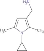 (1-Cyclopropyl-2,5-dimethyl-1H-pyrrol-3-yl)methanamine