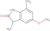 5-Methoxy-3,7-dimethyl-2,3-dihydro-1H-indol-2-one