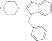 1-Benzyl-2-(piperazin-1-yl)-1H-1,3-benzodiazole