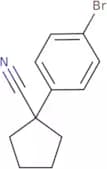 1-(4-Bromophenyl)cyclopentanecarbonitrile