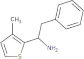 1-(3-Methylthiophen-2-yl)-2-phenylethan-1-amine