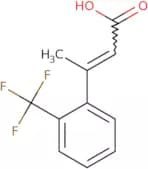 3-[2-(Trifluoromethyl)phenyl]but-2-enoic acid