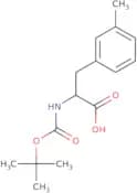 2-{[(tert-Butoxy)carbonyl]amino}-3-(3-methylphenyl)propanoic acid