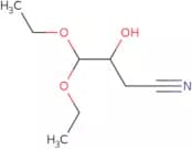 4,4-Diethoxy-3-hydroxybutanenitrile