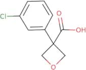 3-(3-Chlorophenyl)oxetane-3-carboxylic acid