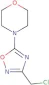 4-[3-(Chloromethyl)-1,2,4-oxadiazol-5-yl]morpholine