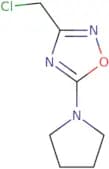 3-(Chloromethyl)-5-(pyrrolidin-1-yl)-1,2,4-oxadiazole