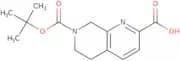 7-[(tert-Butoxy)carbonyl]-5,6,7,8-tetrahydro-1,7-naphthyridine-2-carboxylic acid