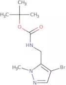 tert-Butyl N-[(4-bromo-1-methyl-1H-pyrazol-5-yl)methyl]carbamate