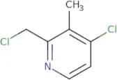 4-Chloro-2-(chloromethyl)-3-methylpyridine