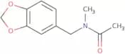 N-[(1,3-Dioxaindan-5-yl)methyl]-N-methylacetamide
