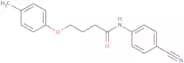 N-(4-Cyanophenyl)-4-(4-methylphenoxy)butanamide