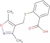 2-{[(Dimethyl-1,2-oxazol-4-yl)methyl]sulfanyl}benzoic acid