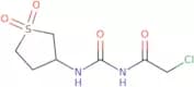 2-​Chloro-​N-​[[(tetrahydro-​1,​1-​dioxido-​3-​thienyl)​amino]​carbonyl]​-acetamide