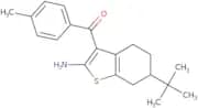 6-tert-Butyl-3-(4-methylbenzoyl)-4,5,6,7-tetrahydro-1-benzothiophen-2-amine