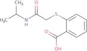 2-({[(Propan-2-yl)carbamoyl]methyl}sulfanyl)benzoic acid